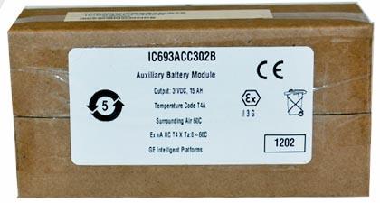 GE IC693ACC302 Auxiliary Battery Module
