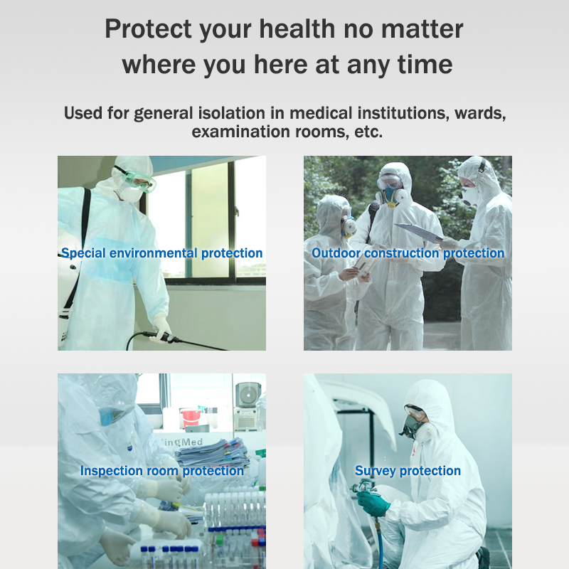 High quality disposable medical protective suit