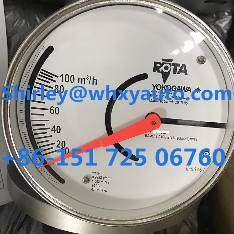 Yokogawa RAMC12-A1SS-8111-T90NNN/CN/IE1 Rotameter Variable Area Flow Meter RAMC12-A1SS-8111-T90NNN/CN/IE1 lowest price