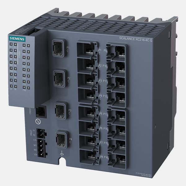 Siemens 6GK5216-4GS00-2AC2 SCALANCE XC-200 unmanaged IE Switch