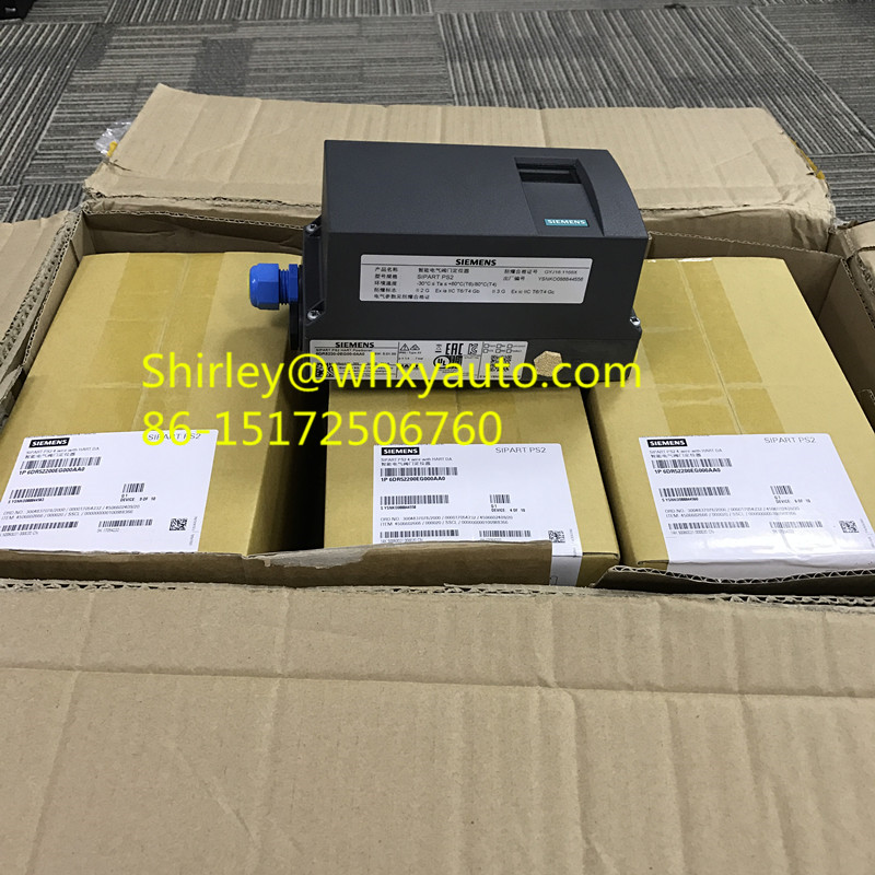 Siemens 6DR5220-0EG00-0AA0 SIPART PS2 smart electropneumatic positioner for pneumatic linear and actuators