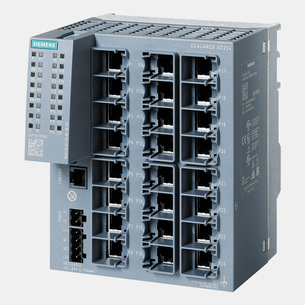 Siemens 6GK5224-0BA00-2AC2 SCALANCE XC-200 unmanaged IE Switch